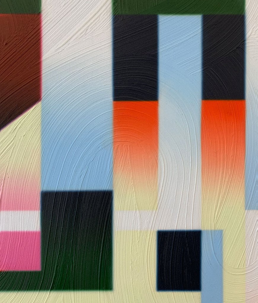 Blue and Black texture detail by Mariah Dekkenga